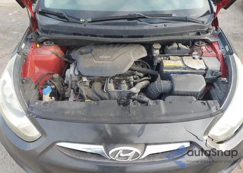 2014 Hyundai Accent Gls z USA, uszkodzony, nr VIN KMHCT4AE1EU649386